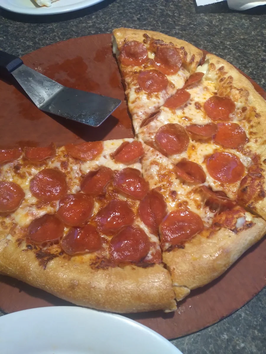 Stuffed Crust Pepperoni Pizza