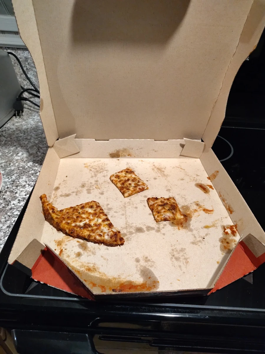 Thin Crust Cheese Pizza with Extra Sauce