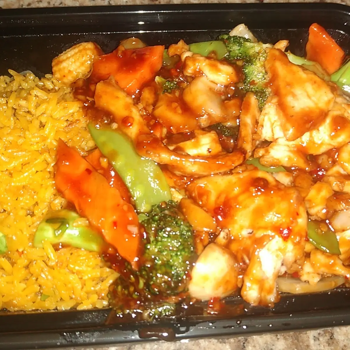 Garlic Chicken Dinner Special