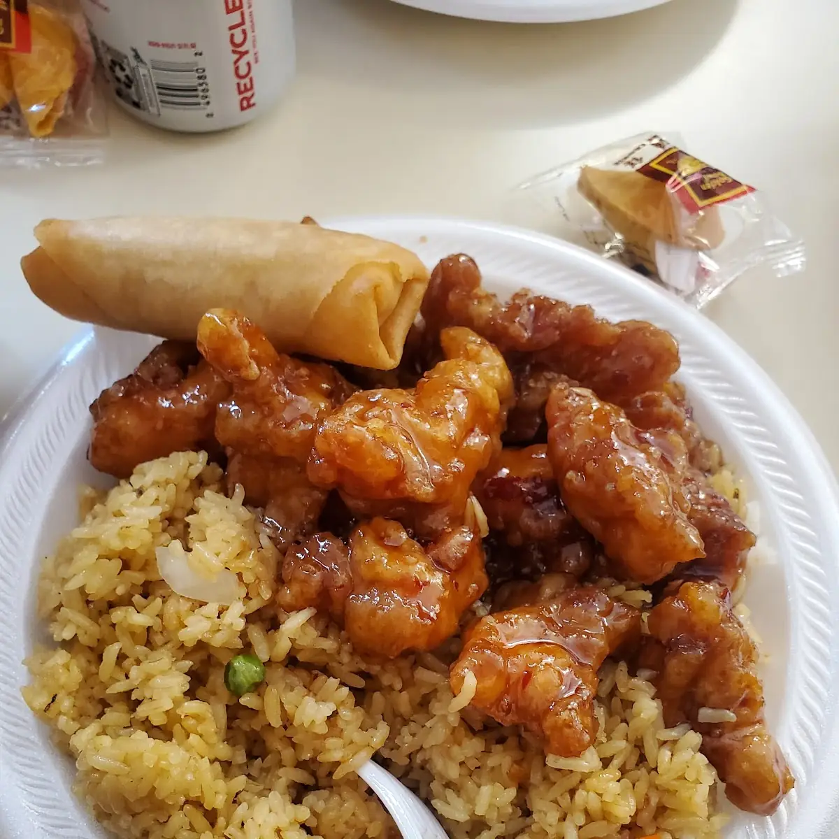 Orange Chicken Fried Rice