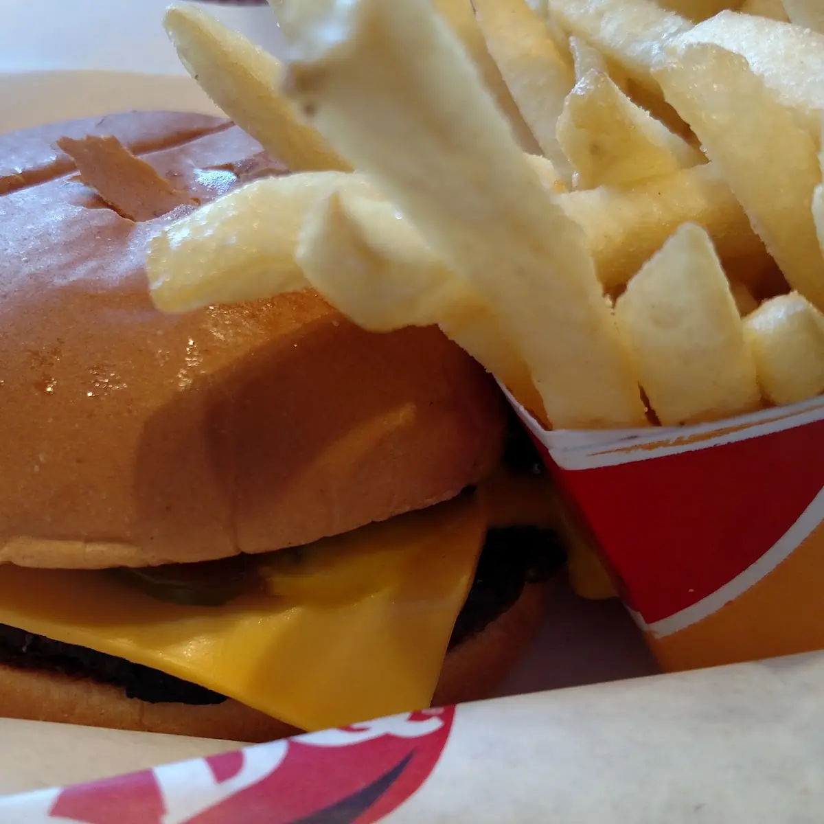 Burger and Fries
