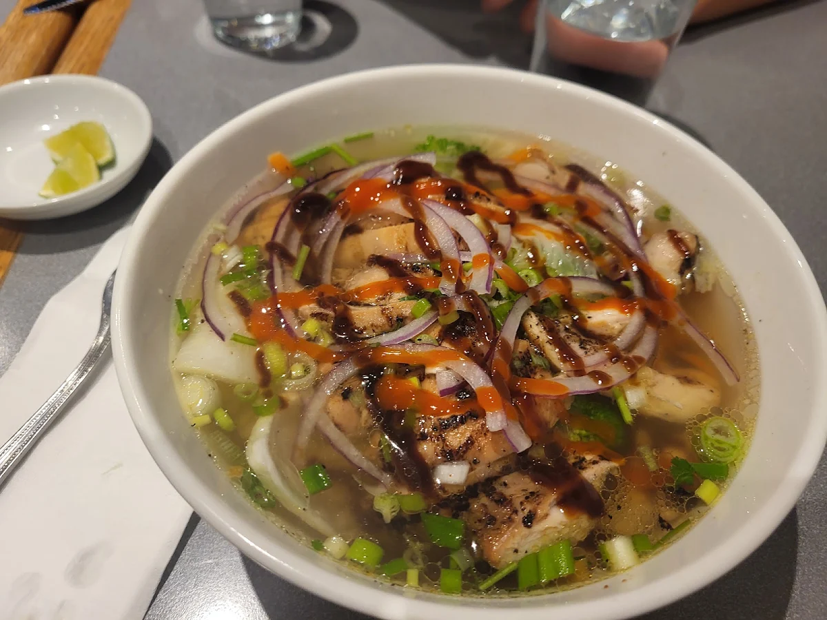 Grilled Chicken Pho