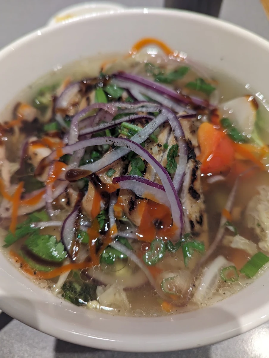 Grilled Chicken Soup