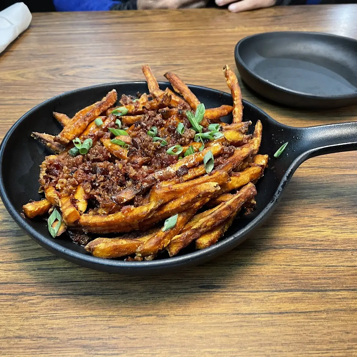Maple Bacon Fries with Cheese
