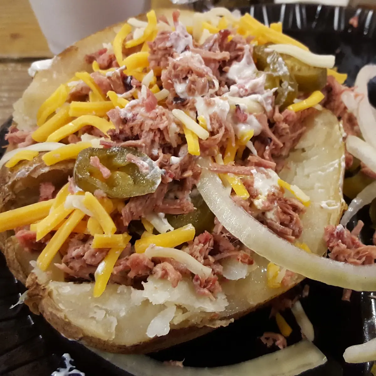 Baked Potato with Brisket