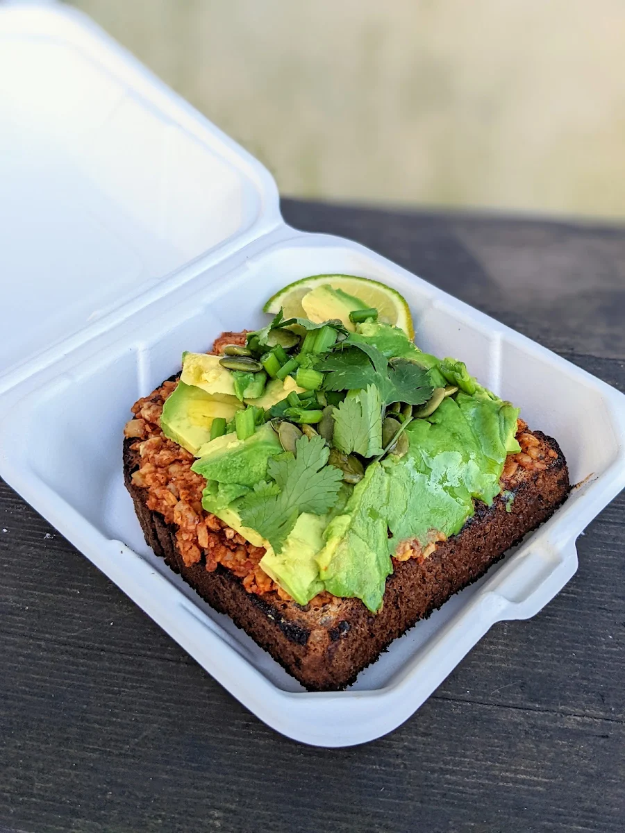 Cashew Adobo Avocado Toast