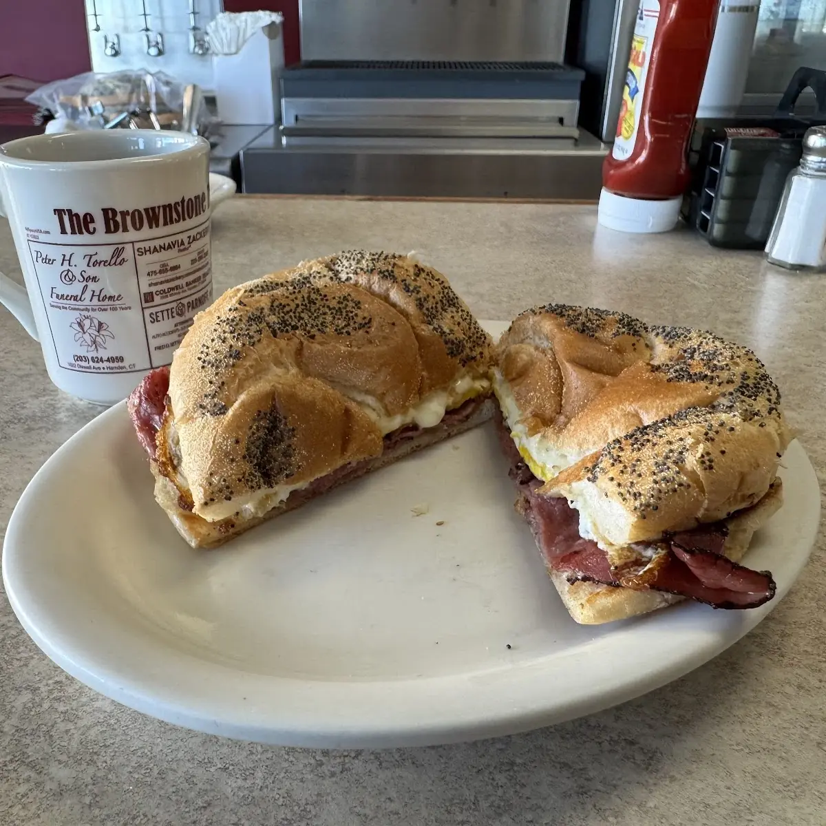 Pastrami Egg and Cheese