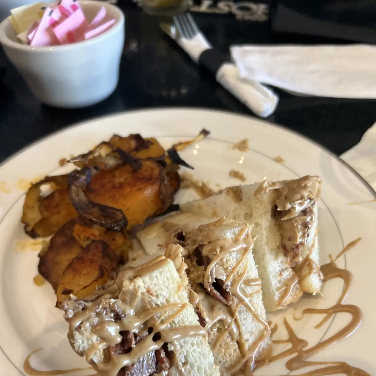 Peanut Butter and Bacon Sandwich
