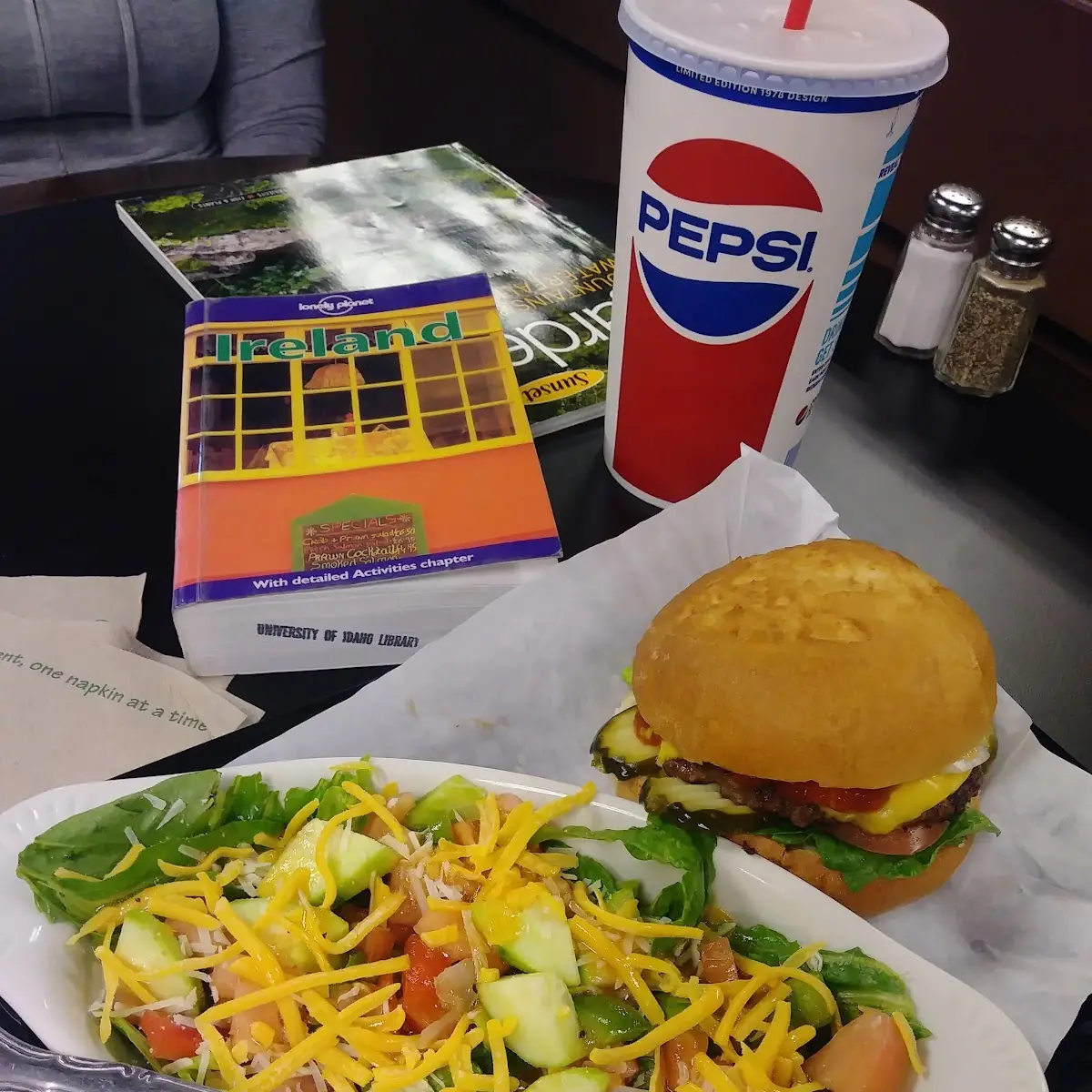 Classic Hanburger on Gluten Free Bun