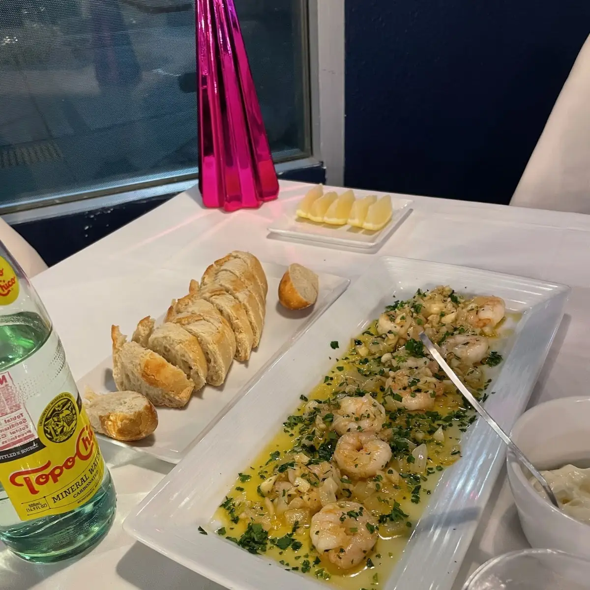 Shrimp in Garlic Oil Appetizer
