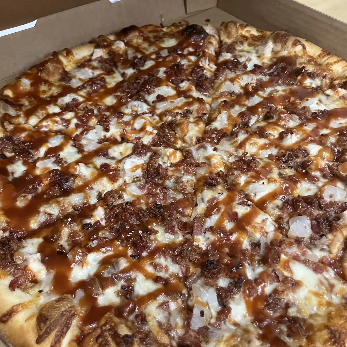 Chicken Bacon Ranch Pizza