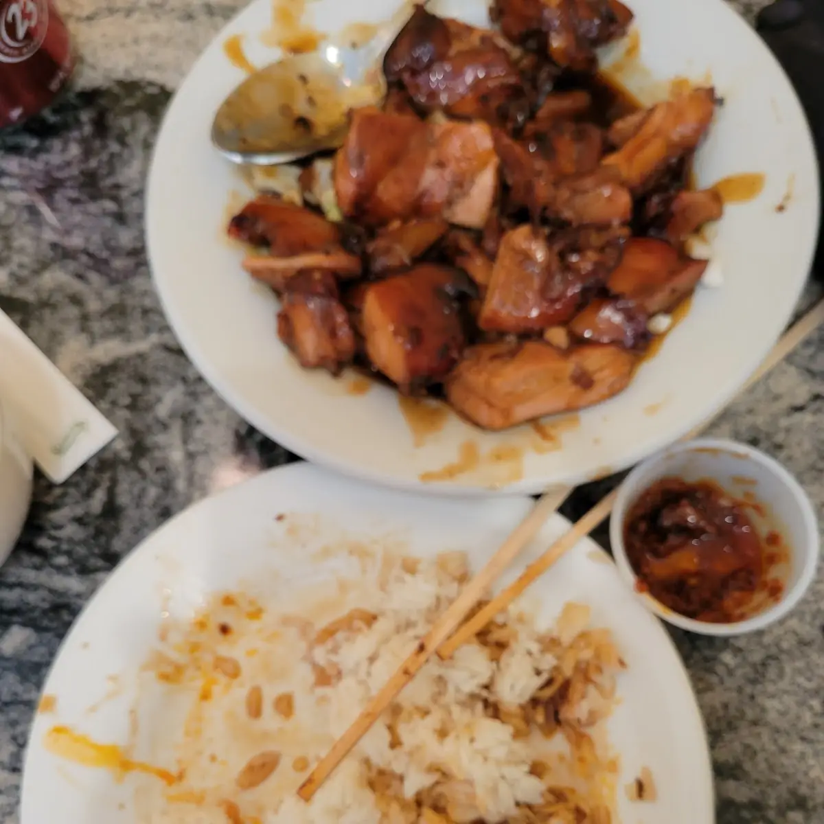 Chicken and Steamed Rice