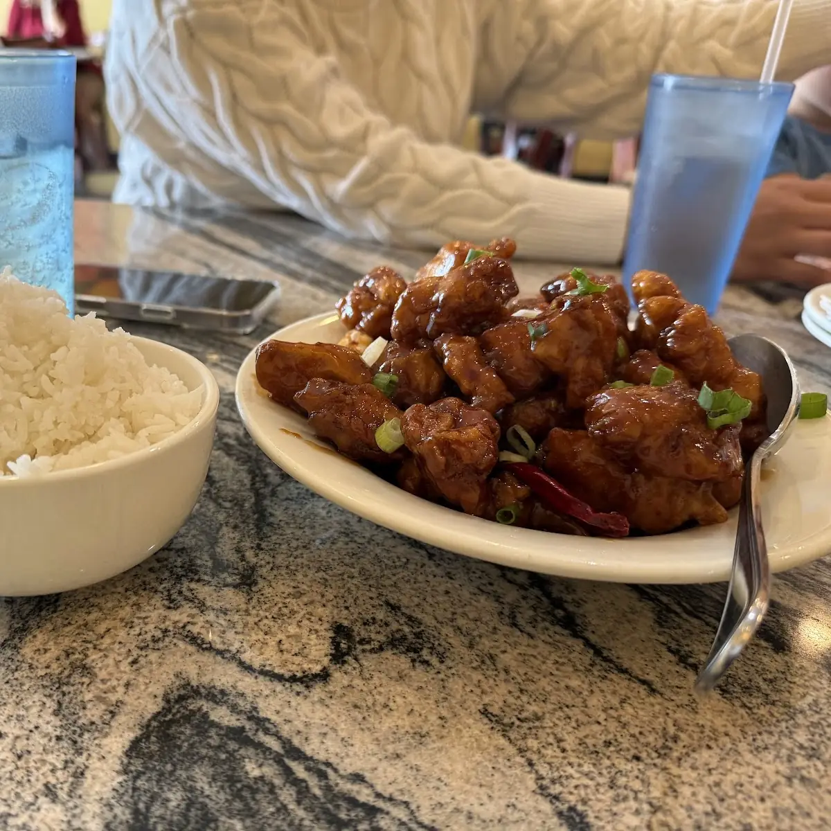 General TSO's Chicken Fried Rice