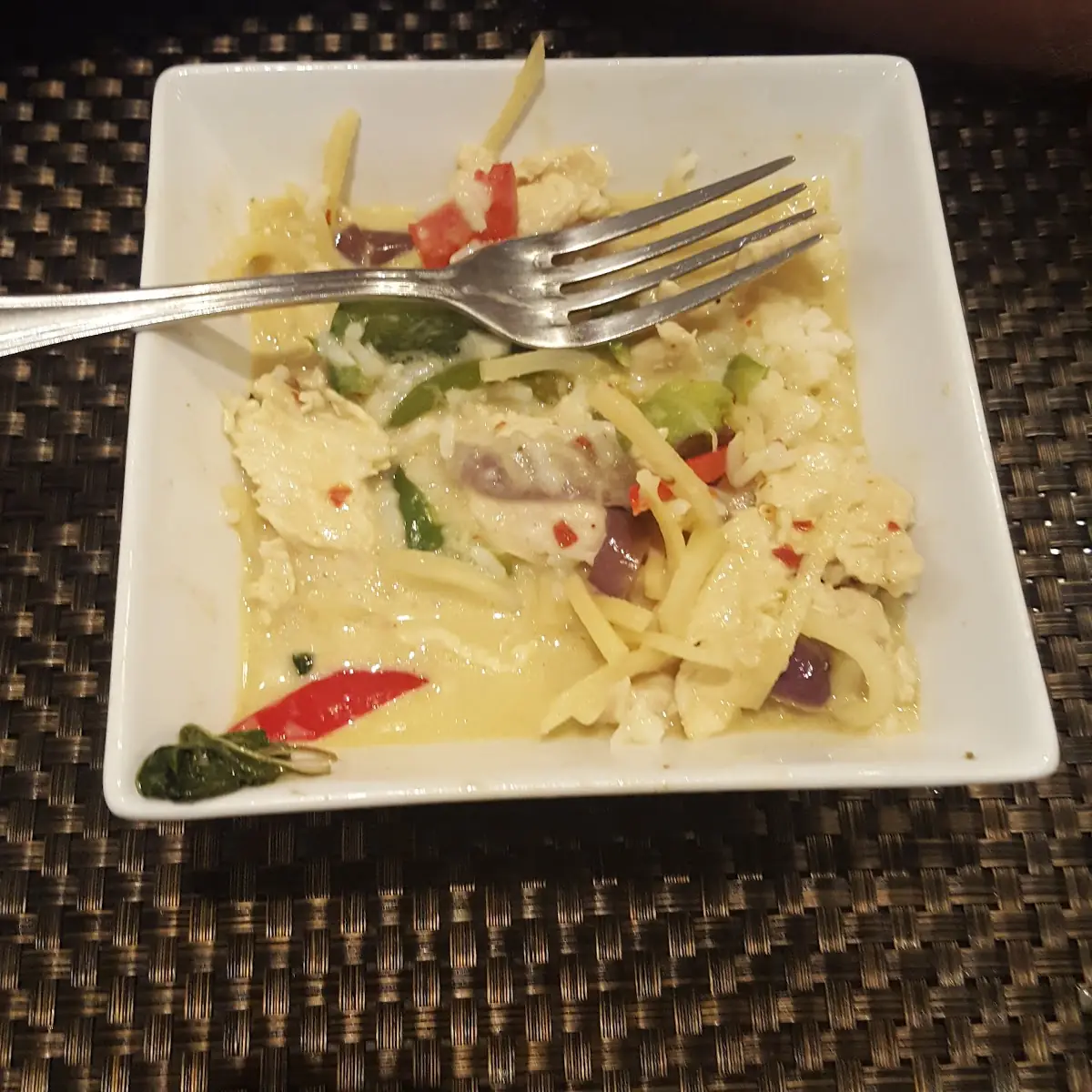 Green Curry with Chicken