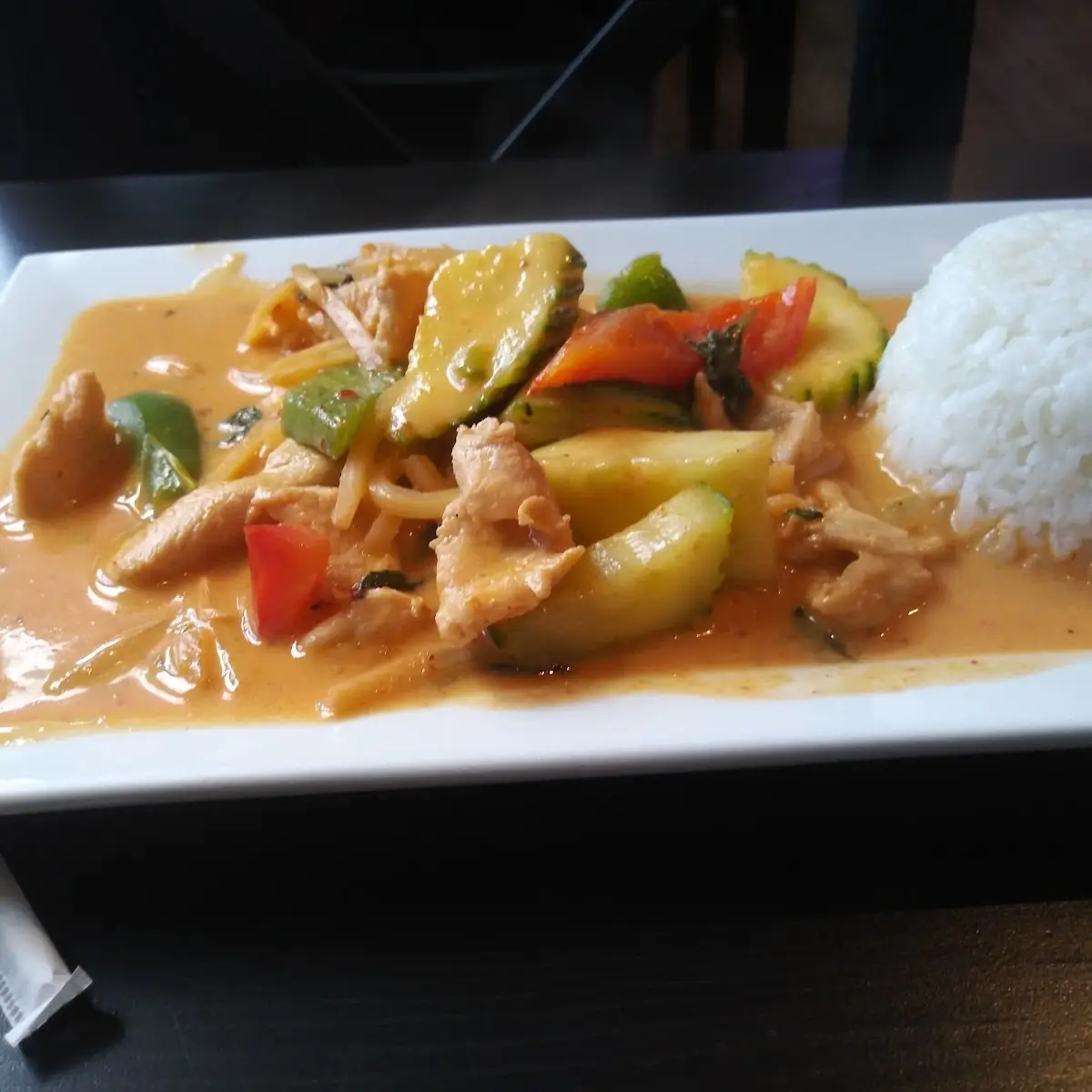 Red Curry with Chicken