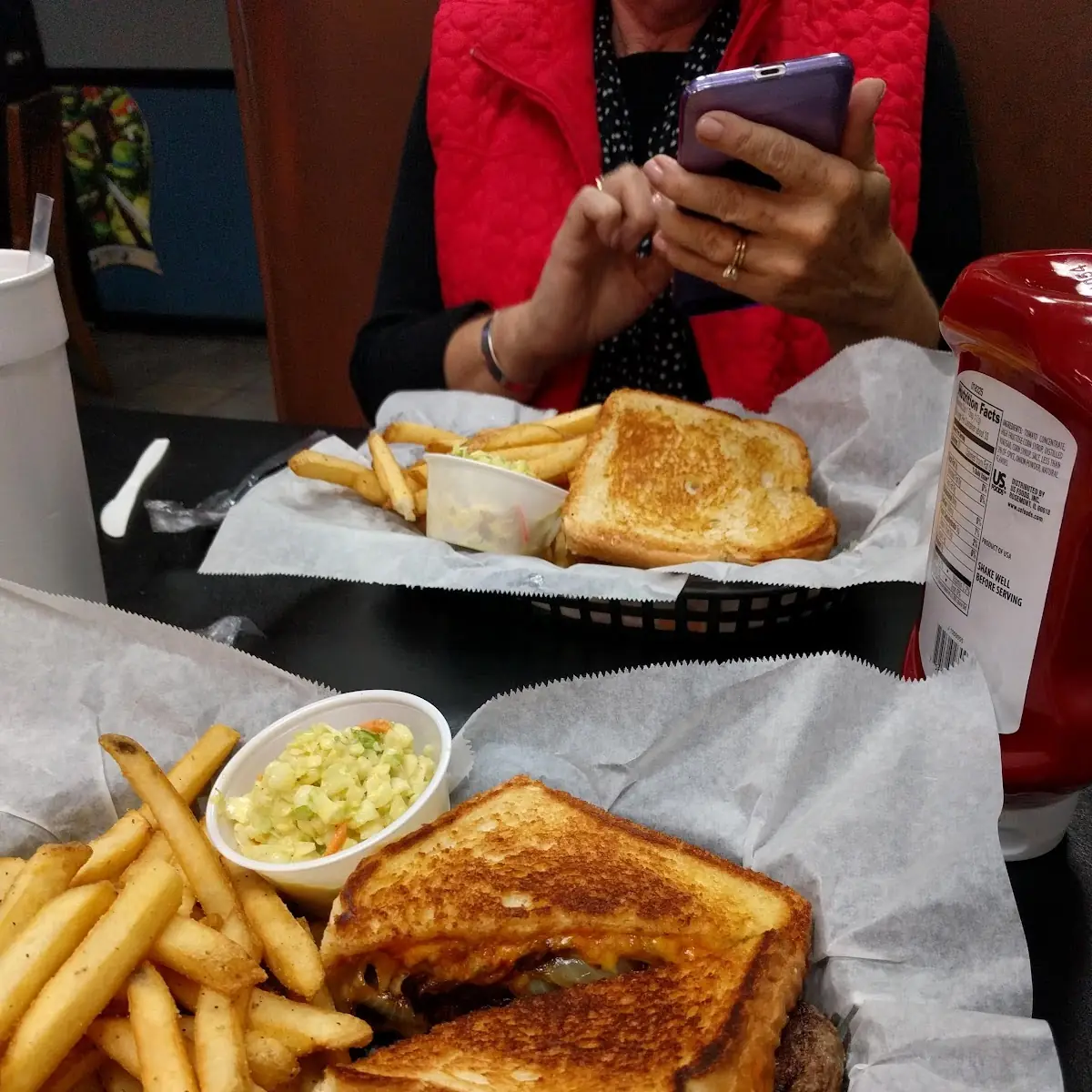Brown Chicken Brown Cow Burger