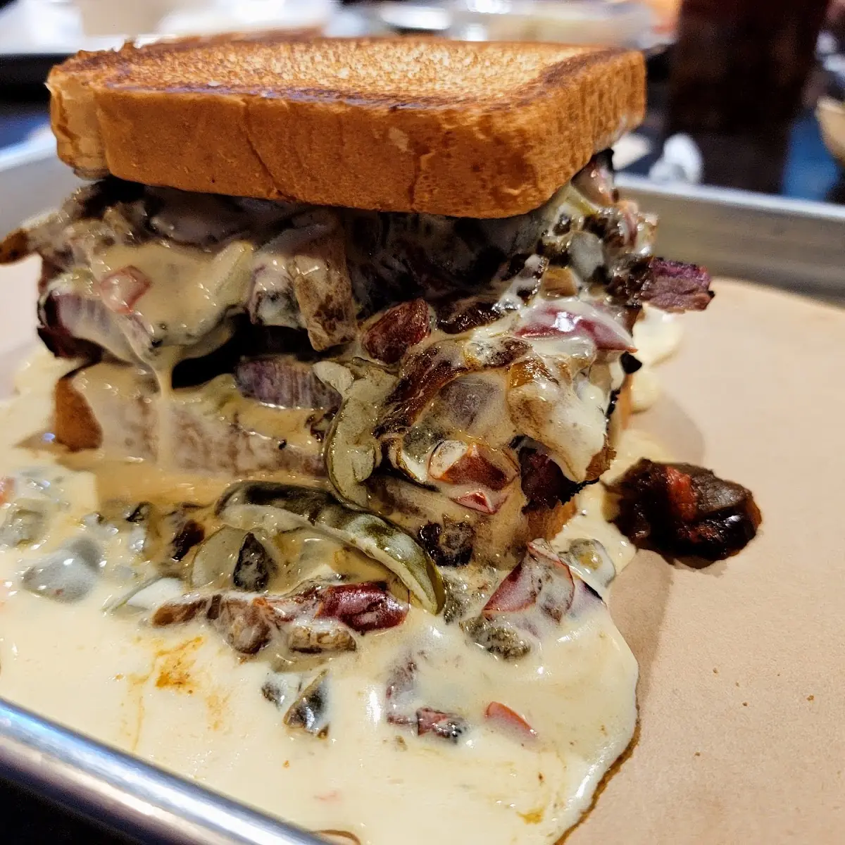 Philly Cheese Brisket