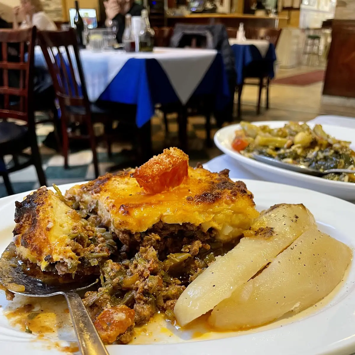 Moussaka with Meat Sauce