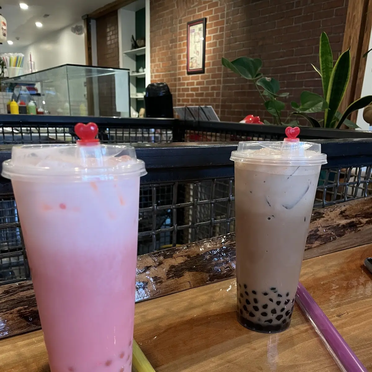 Taro Milk Tea with Tapioca