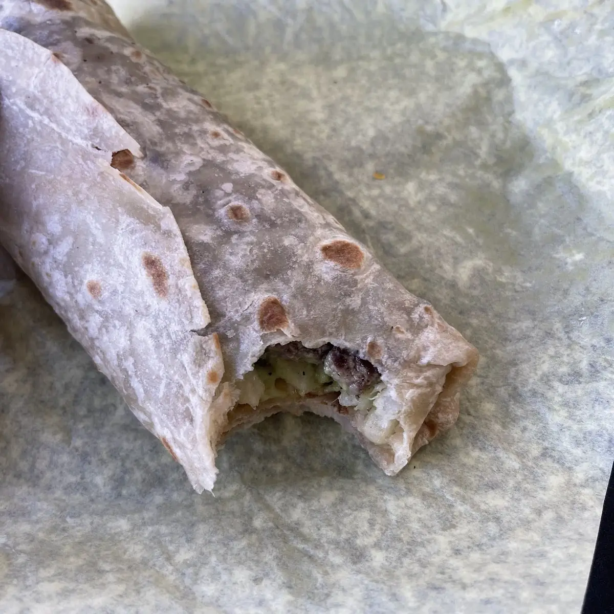 Shredded Beef Burrito