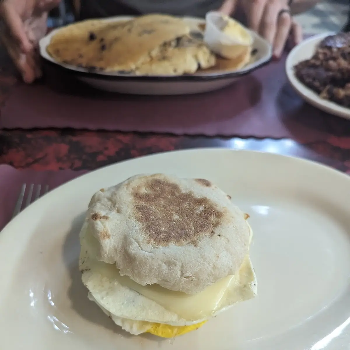 Egg and Cheese Breakfast Sandwich