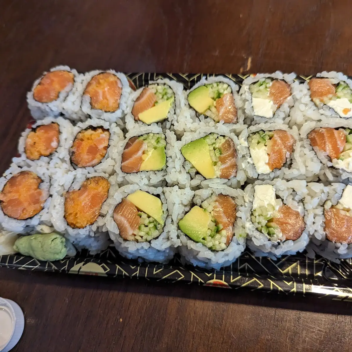 Spicy Salmon Hand Roll