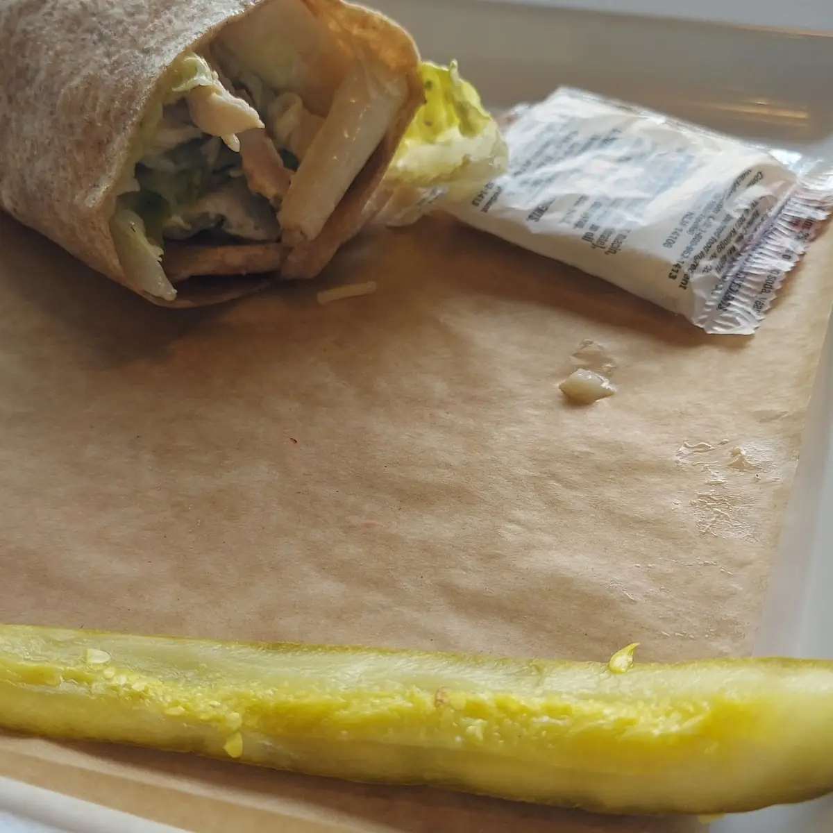 1 2 Chicken Caesar Wrap