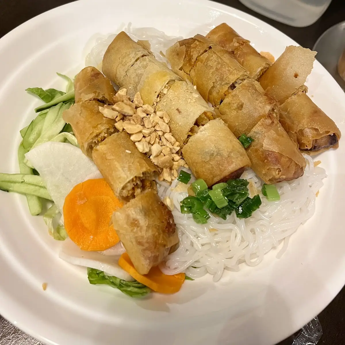 Bun Chao Tom Nem Nuong