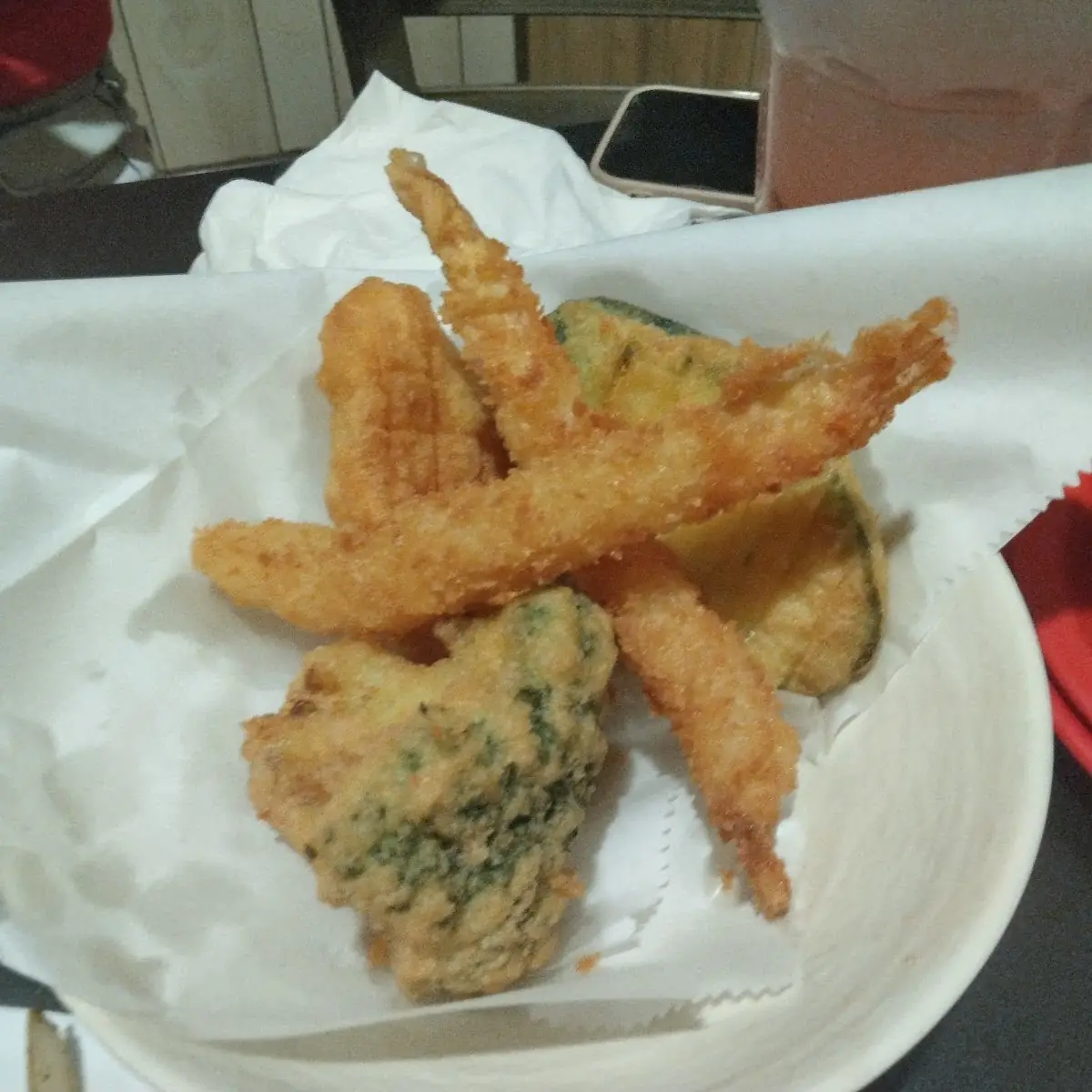 Mixed Shrimp and Vegetable Tempura