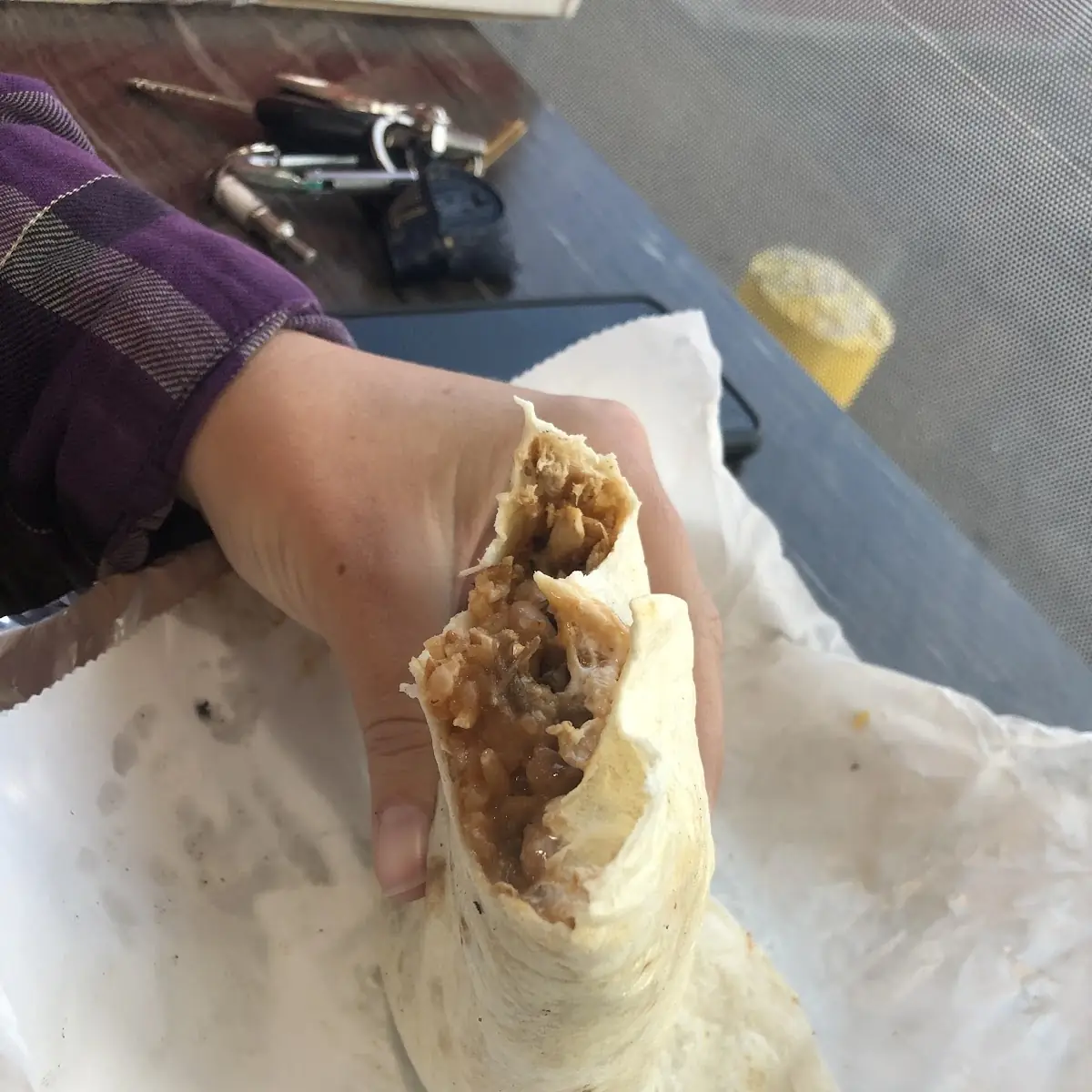 Burrito De Pollo Chicken Burrito