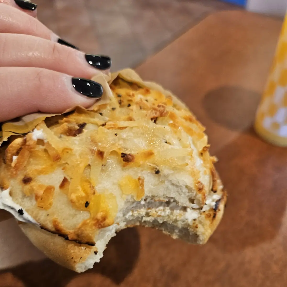 Hash Brown Bagel