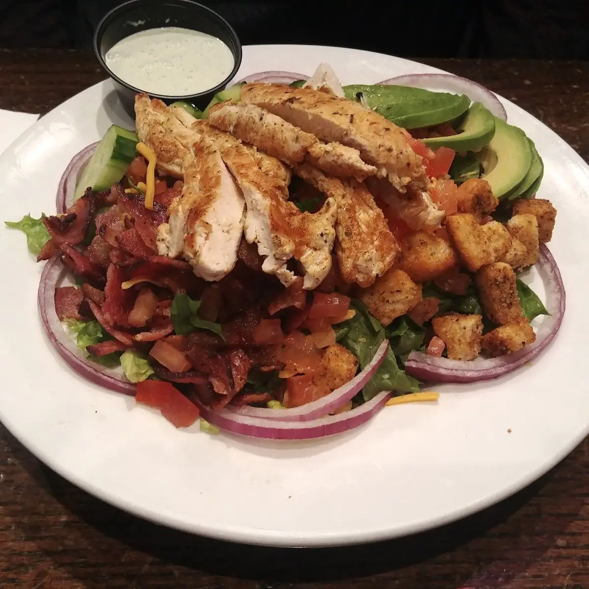Chicken Bacon Avocado Salad