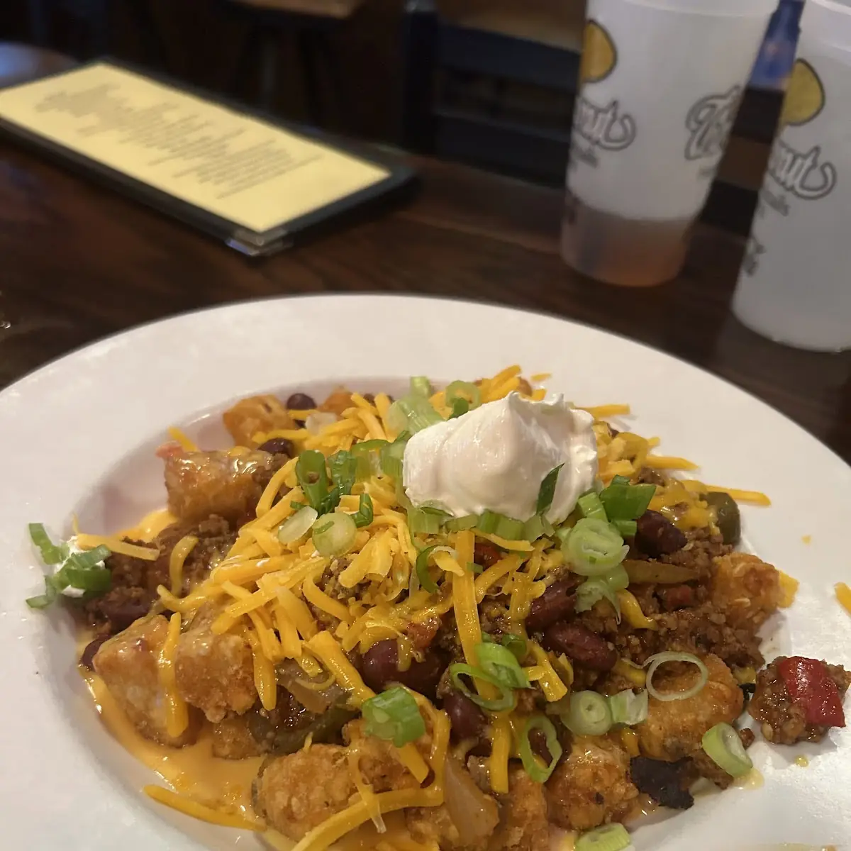 Chili Cheese Tots