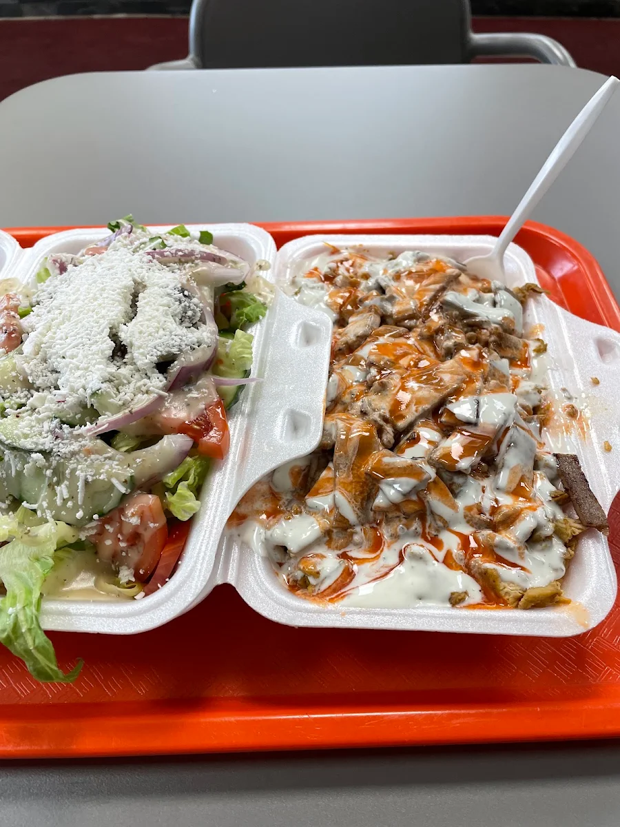 Gyro Mix on Rice