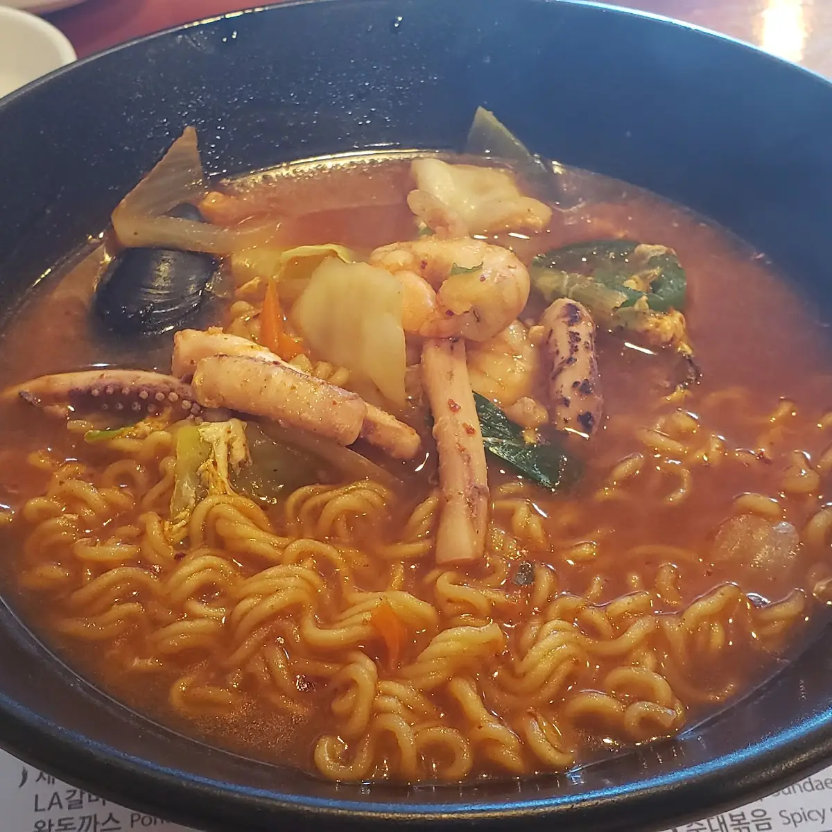 Seafood Ramyun