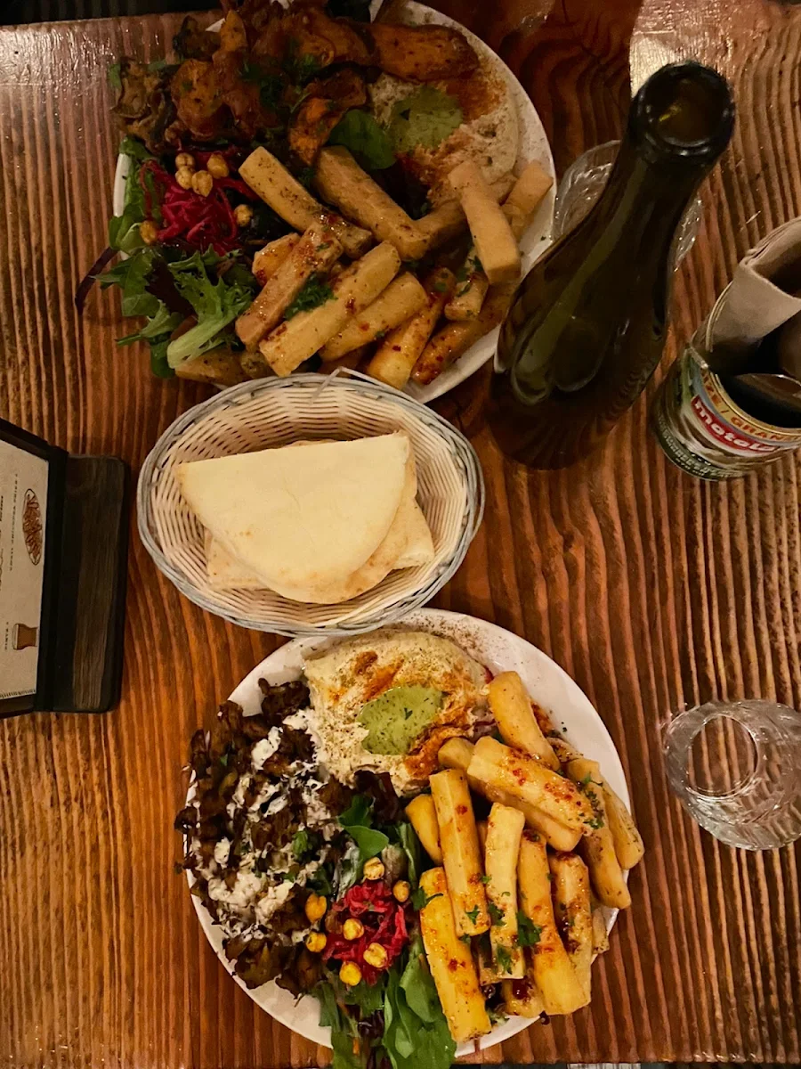 Falafel Platter, Chickpea Restaurant