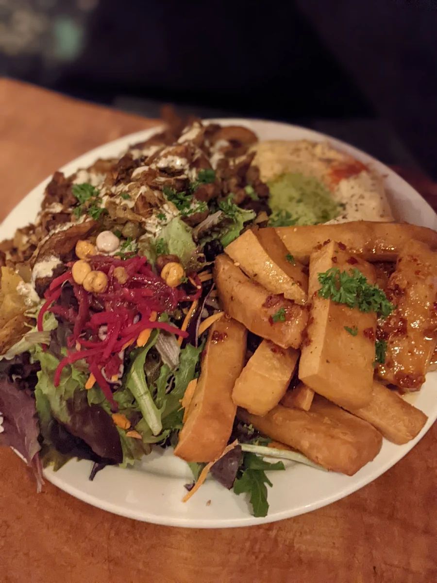 Shawarma Platter, Chickpea Restaurant