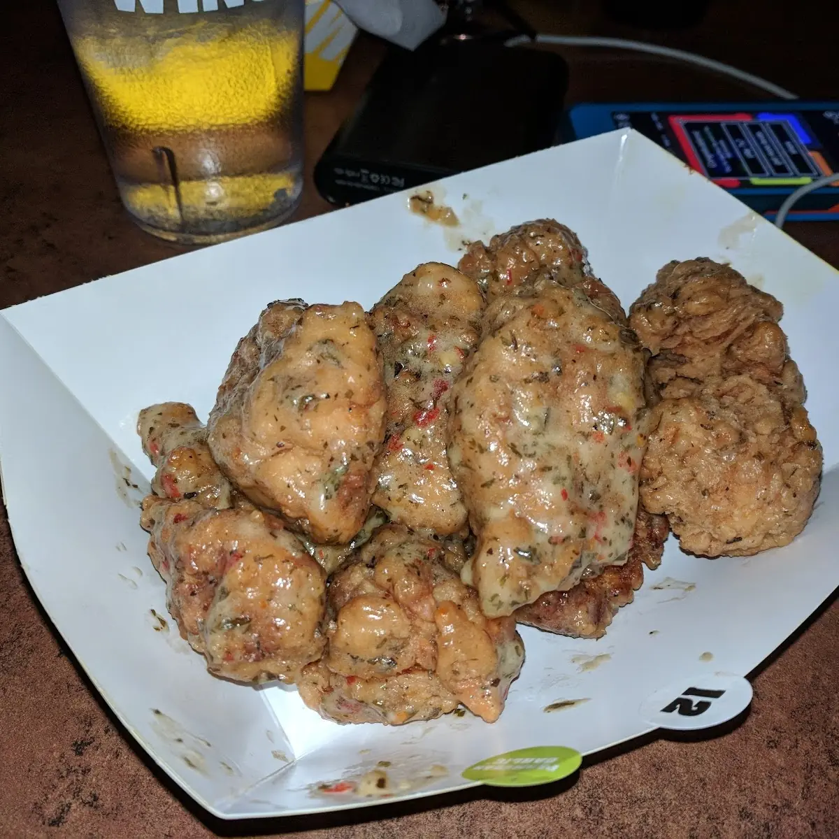 Garlic Parmesan Wings