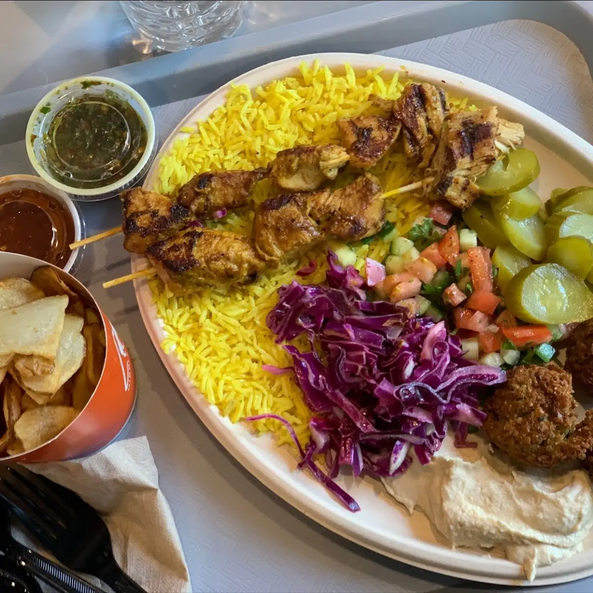 Falafel Basmati Rice Bowl
