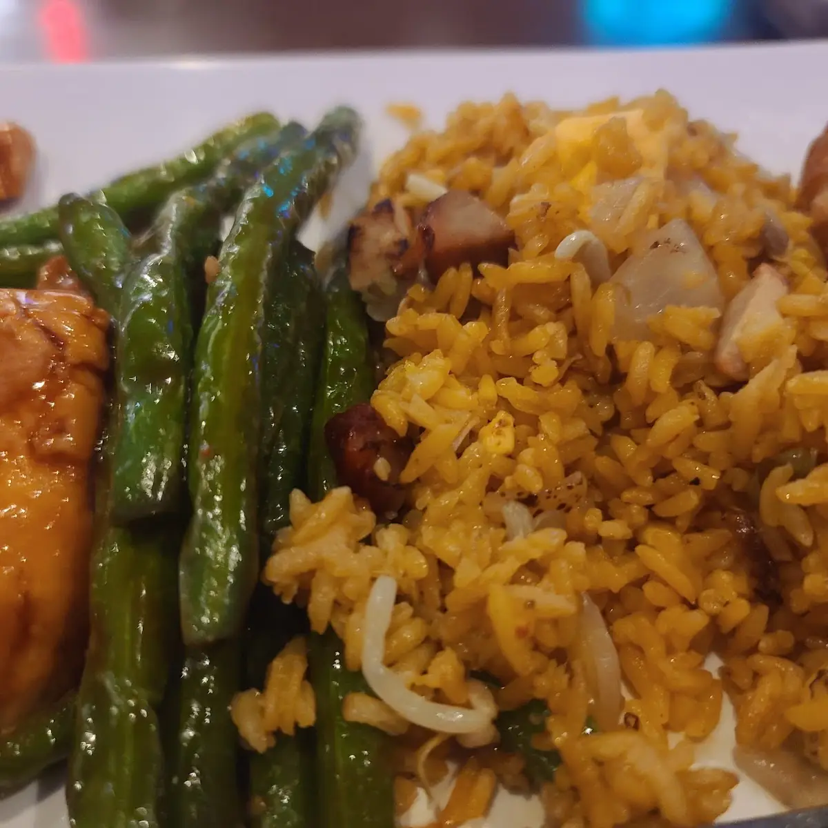 Chicken String Beans Brown Sauce