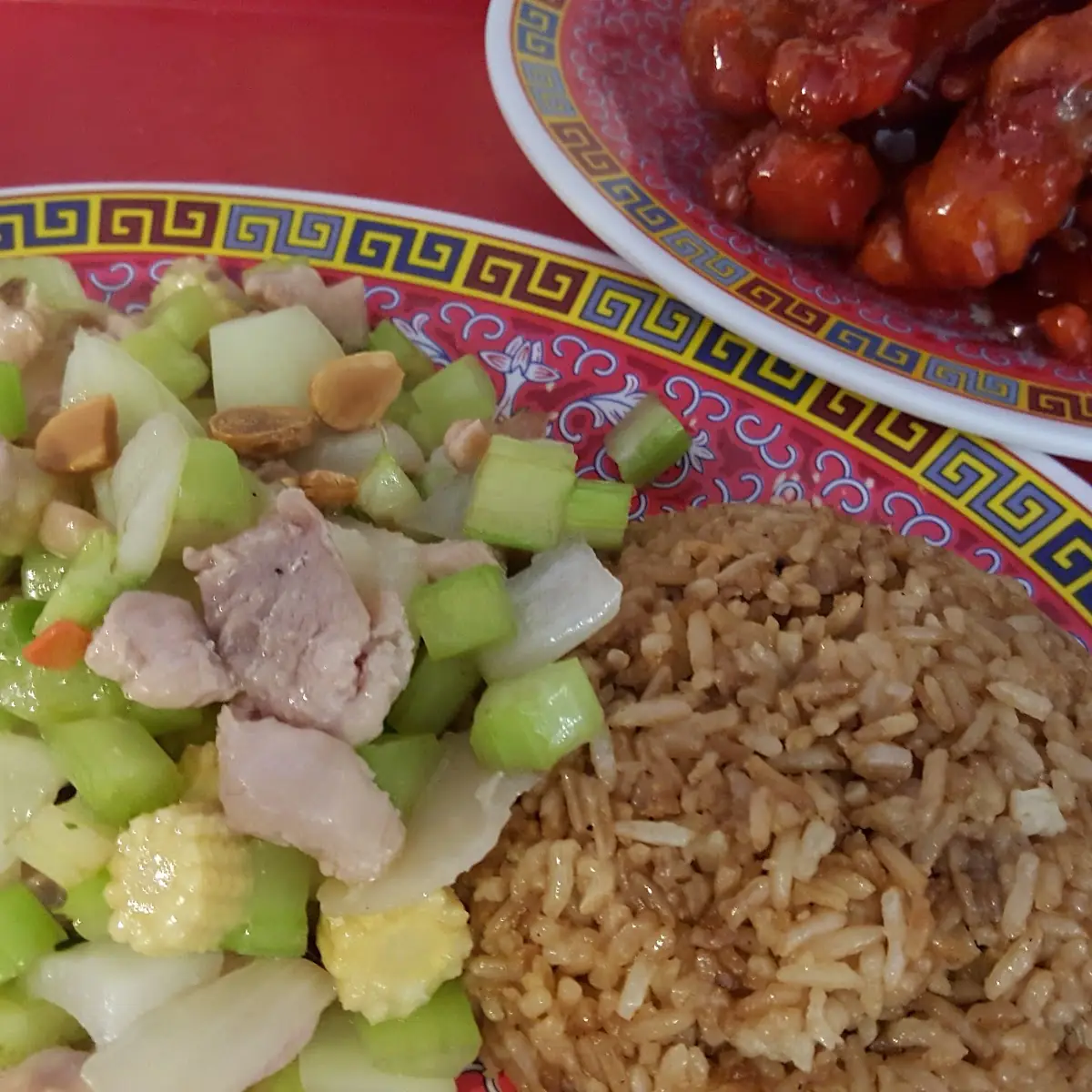 Sweet &Sour Chicken Fried Rice