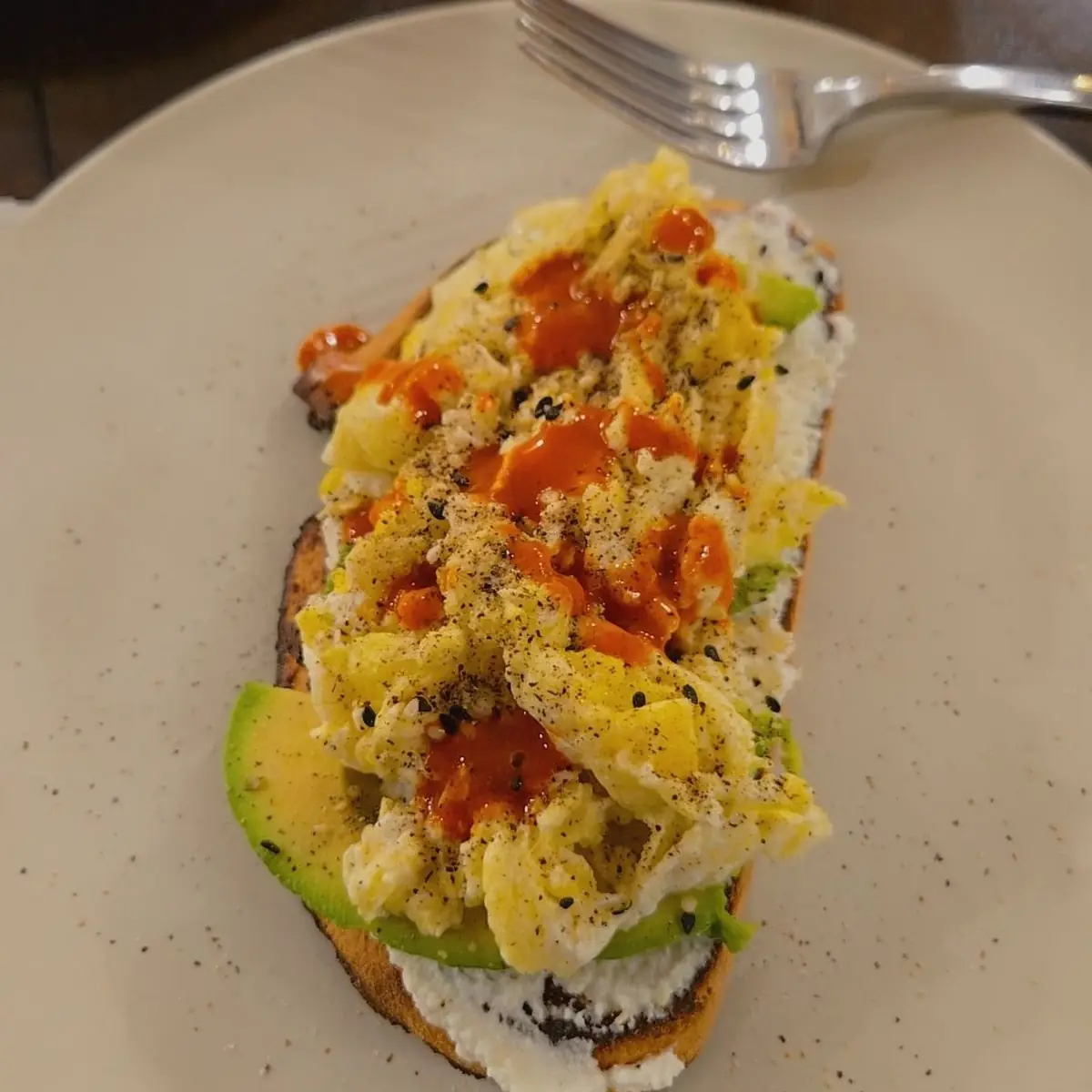 Ricotta Avacado Toast & Tomato Soup