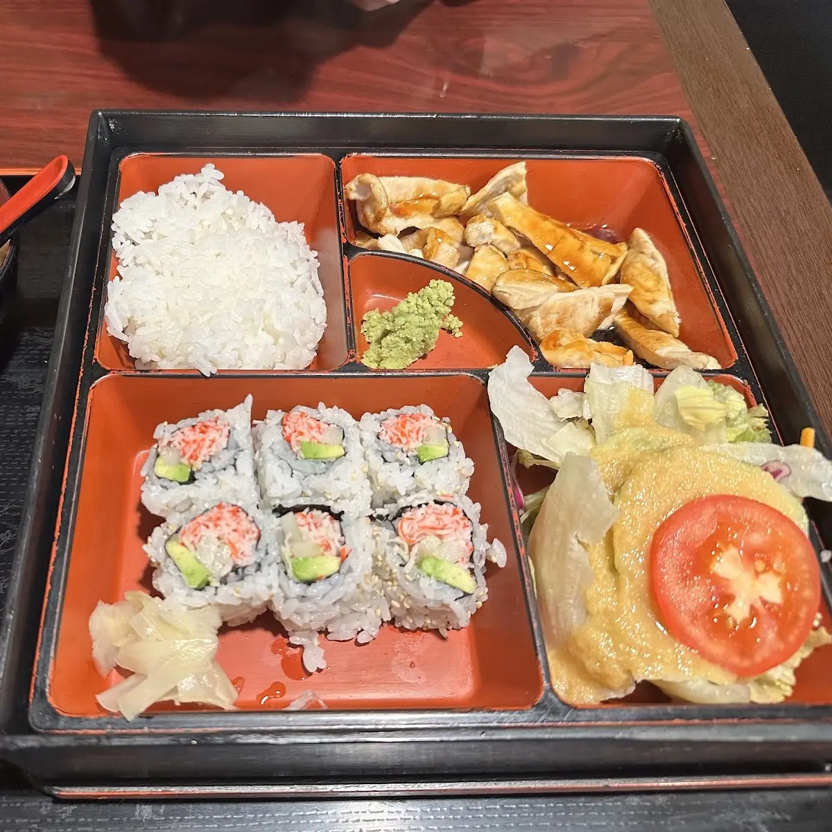 Chicken Bento Box