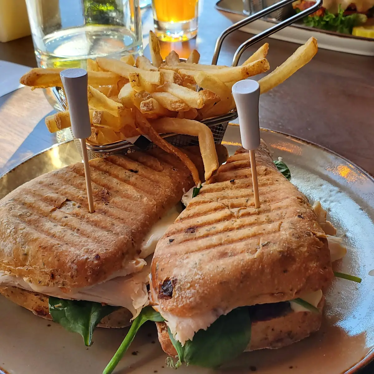 Turkey Cranberry Brie Panini