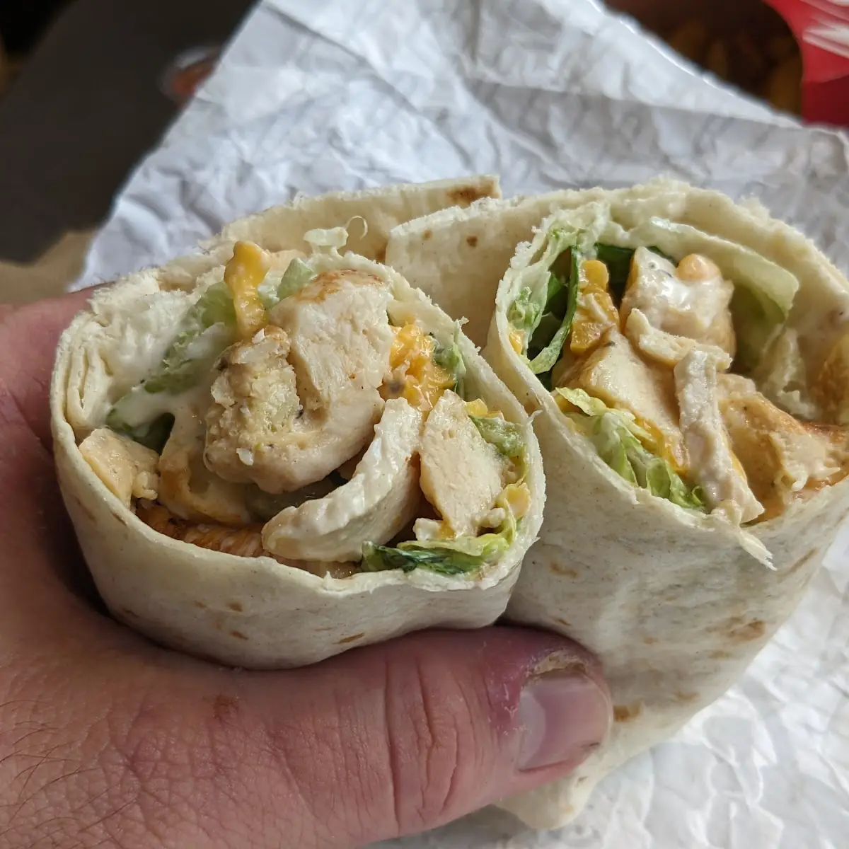 Grilled Chicken Wrap