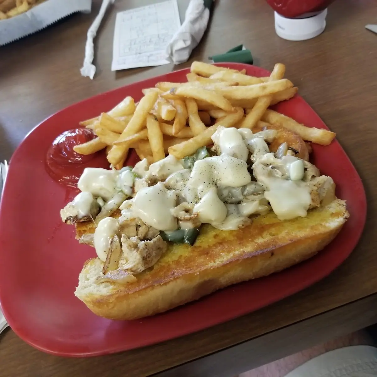 Chicken Cheese Steak