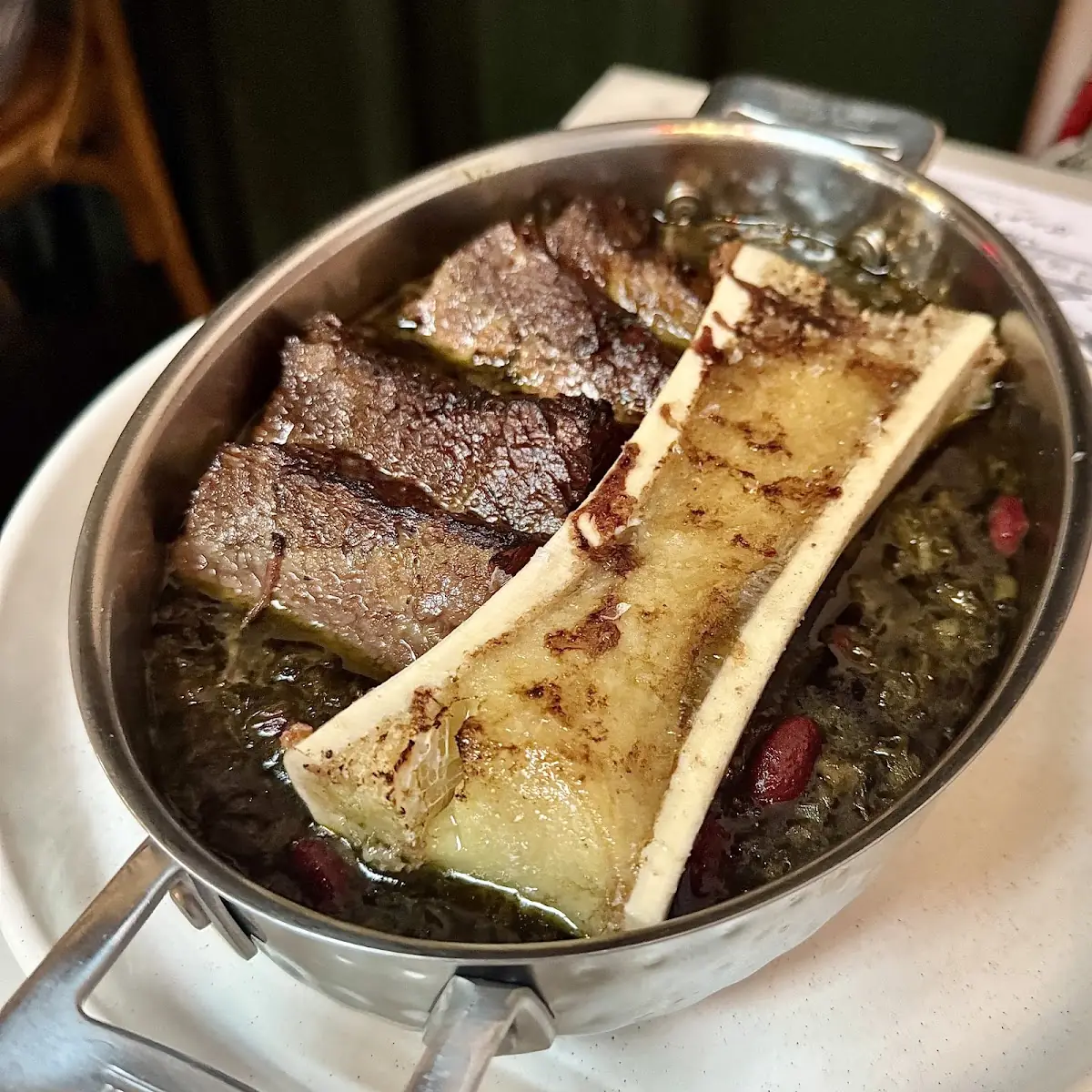 Braised Short Rib with Bone Marrow