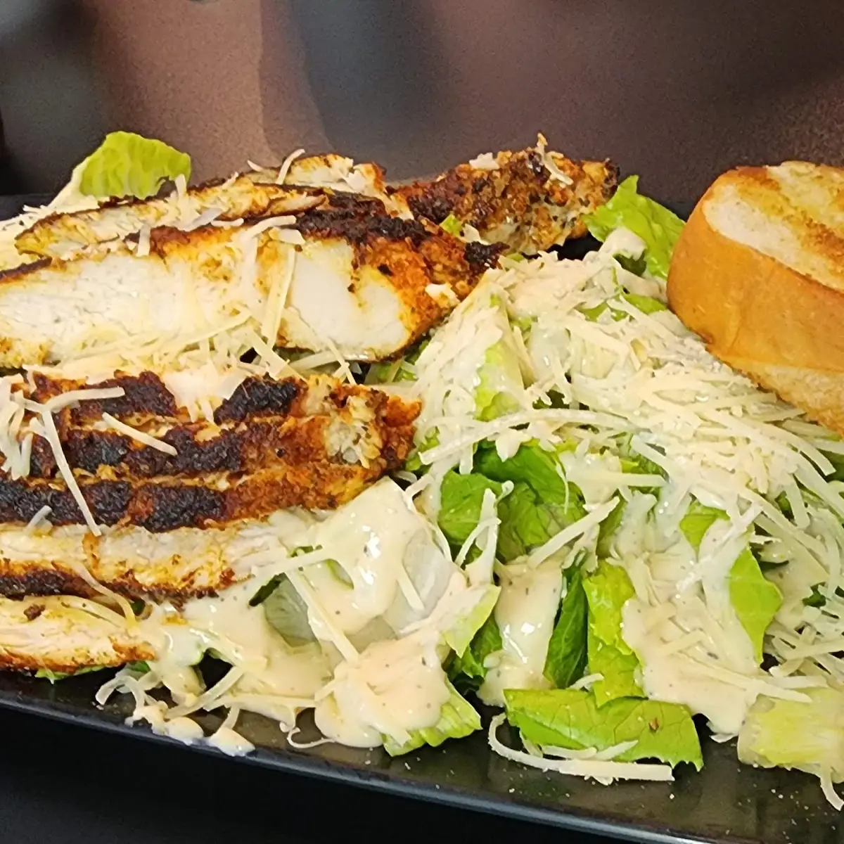 Blackened Chicken Ceasar Salad