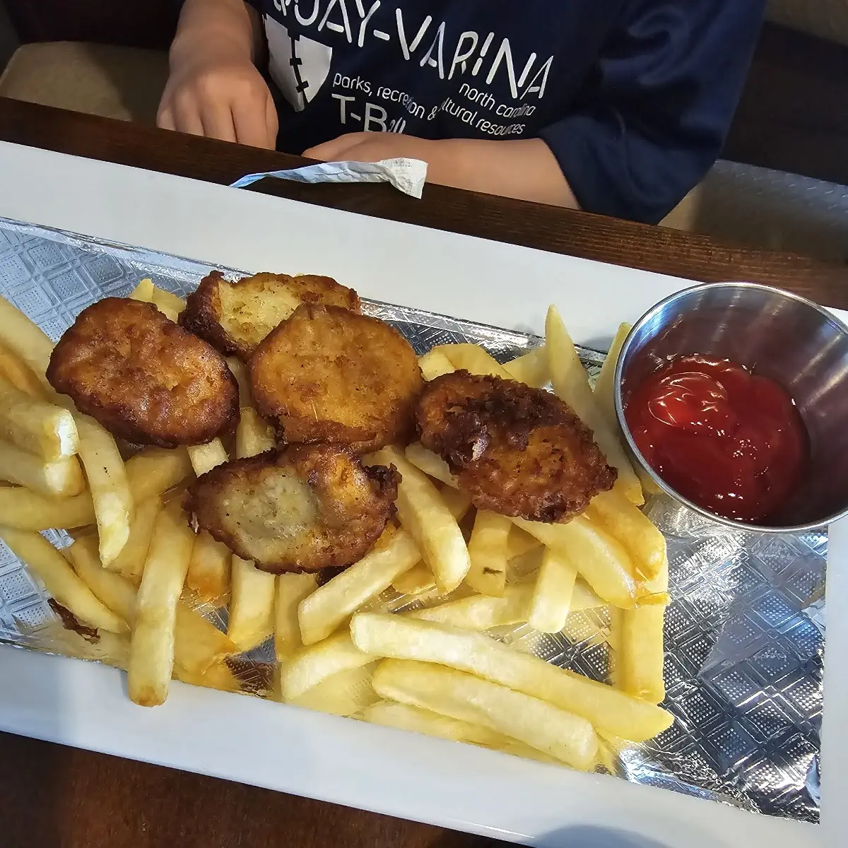 Chicken Nuggets with Fries
