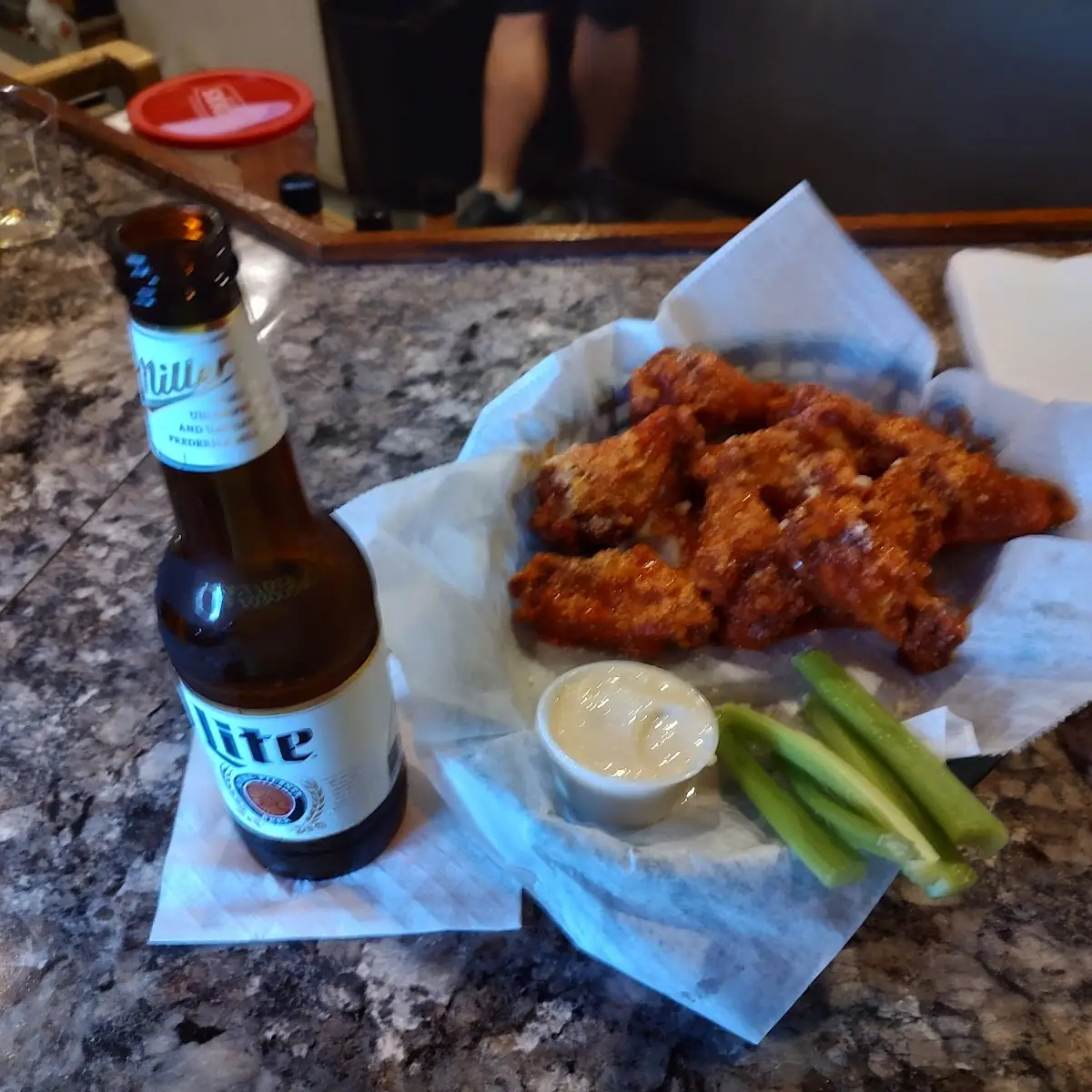 Hot Garlic Parmesan Wings